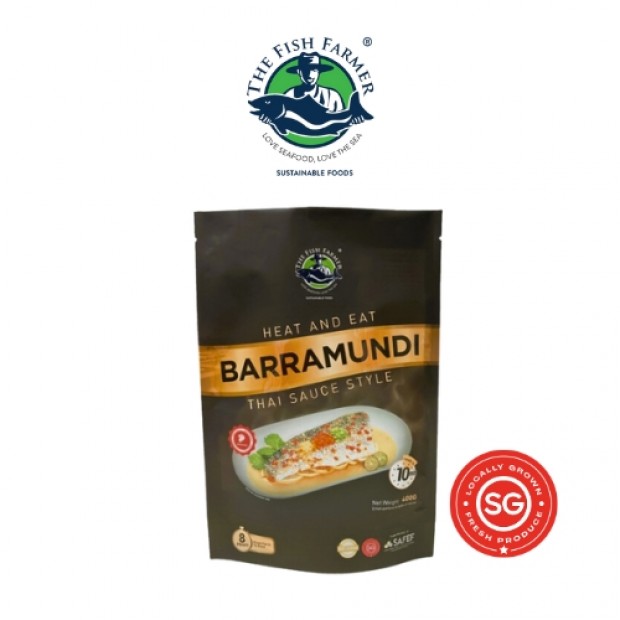 Heat and Eat Barramundi Fillet Thai Style 泰式风味 新加坡海养金目鲈 400g