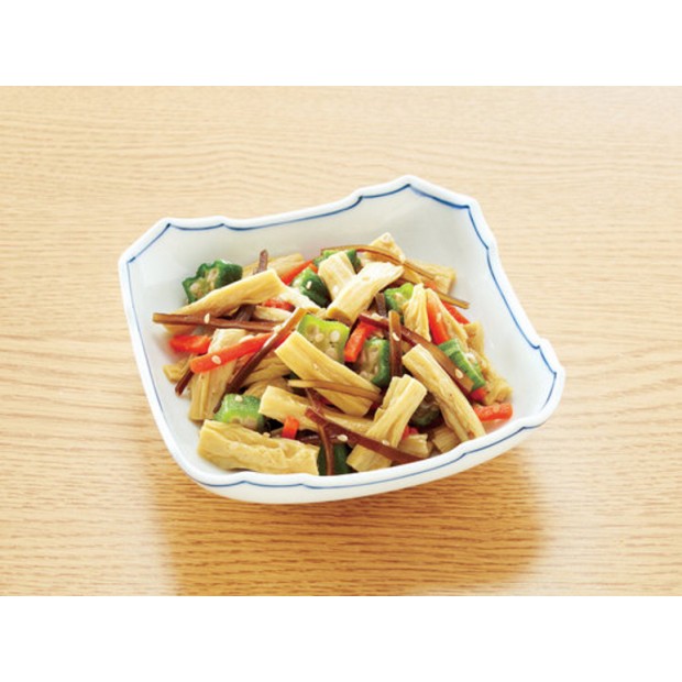 MARUHA NICHIRO Japanese Tofu Skin Kumbu / Yuba & Kelp Mixed Vegetables, 500G