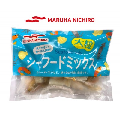 Maruha Nichiro Seafood Mix Squid Shrimp Asari Clam Meat 220G X 2