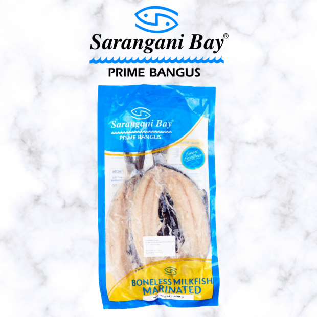 Sarangani Bay Frozen Boneless Milkfish Marinated 440g